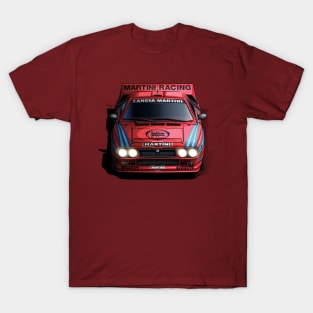 Lancia 037 Martini Group B - Illustration T-Shirt